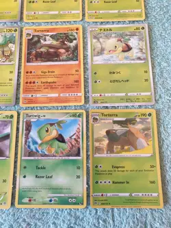 TURTWIG, GROTLE, & TORTERRA BUNDLE OF POKEMON CARDS - Image 5