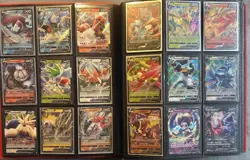 Pokemon Card Binder Collection 360 Cards EX GX VMax Secret Rare Full Art Holo NM - Image 4