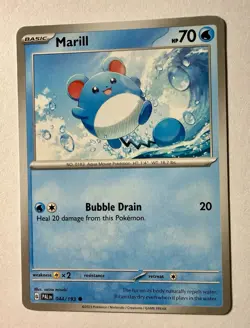 Pokemon Marill 044/193 Paldea Evolved Regular Trading Card Game 2023 - Image 1