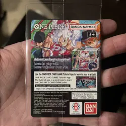 One Piece CCG Monkey.D.Luffy College Basketball Trading Card (Brand New) - Image 2