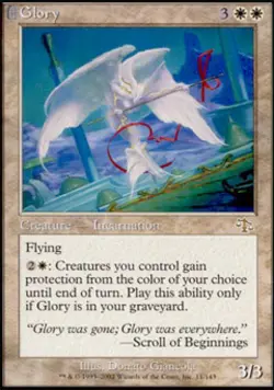 Glory - Medium Play MTG Judgment - Image 1