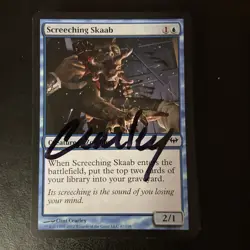 Screeching Skaab MTG Clint Cearley AP Signed Artist Proof - Image 1
