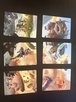 Magic The Gathering Avatar Art Series The Gathering 1-6 - Image 1