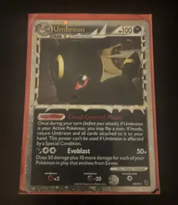 Pokemon TCG Umbreon Prime 86/90 Undaunted Holo Card - Image 1