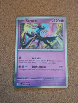 🔷 Xerneas #64/132 🔷 2025 Pokemon - Mega Evolutions - Holo - NM - Image 1