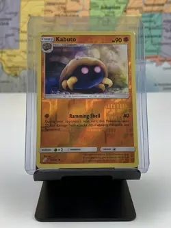 SHIPS SAME DAY Pokemon Card NM/M Kabuto 77/181 Reverse Holo Fighting Type 2019 - Image 1