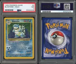 1999 Pokemon Blastoise PSA 7 - Holo - Foil - Card - Image 3