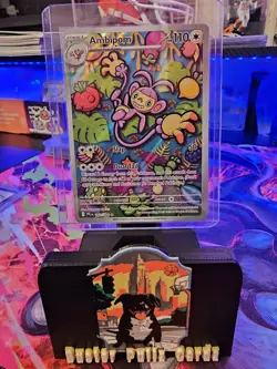 Ambipom 107/094 - 2025 Pokemon Phantasmal Flames Illustration Rare - Full Art - Image 1