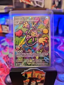Ambipom 107/094 - 2025 Pokemon Phantasmal Flames Illustration Rare - Full Art - Image 5