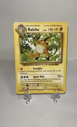 Pokemon Raichu - Deck Exclusives Rare 036/108 Regular 100 HP Stage 1 2016 - Image 1