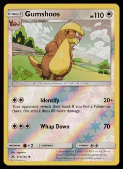 Gumshoos 113/156 Reverse Holo Pokemon TCG SM - Ultra Prism LP - Image 1