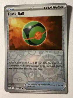 Pokemon - DUSK BALL 175/191 - Reverse Holo - Surging Sparks - NM/M - Image 1
