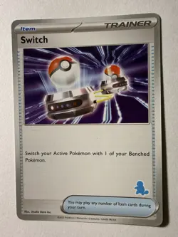 [NM] Switch [Squirtle Stamped] 194/198 My First Battle - Pokemon TCG - Image 1