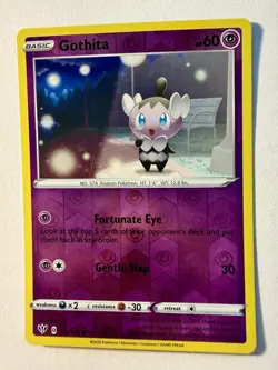 Pokemon - Gothita - 073/189 - Reverse Holo - Darkness Ablaze - LP - Image 1