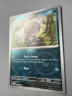 Pokemon TCG * SV Paldea Evolved * 128/193 Paldean Wooper REVERSE HOLO Common NM - Image 2