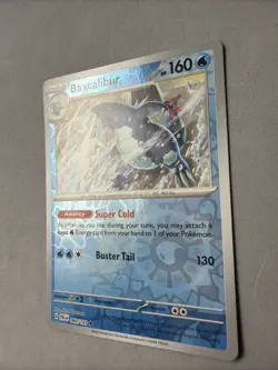 Pokemon TCG * SV Paldea Evolved * 60/193 Baxcalibur REVERSE HOLO RARE * NM - Image 2