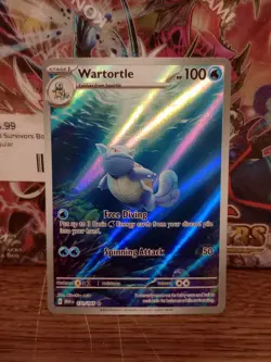 Pokemon TCG Wartortle Scarlet & Violet 151 Secret Illustration Rare Card 171/165 - Image 1