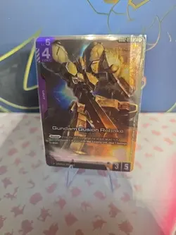 Gundam Fusion Rebuke GD02-055 Foil NM Gundam Card Game Dual Impact - Image 1