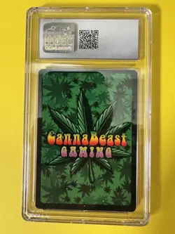Cannabeast TCG 2021 Sample Zushii Card CGC 9 Only 60 Exist POP 3 No Higher Read* - Image 4