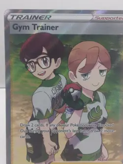 Gym Trainer 068/072 Shining Fates Full Art Ultra Rare Pokemon Card NM - Image 3