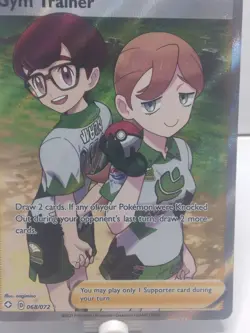 Gym Trainer 068/072 Shining Fates Full Art Ultra Rare Pokemon Card NM - Image 5