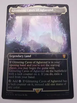 Glittering Caves of Aglarond - Gemstone Caverns Commander: LOTR NM - Image 1
