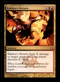 Rakdos's Return LP Light Play Return to Ravnica MTG [11297] - Image 1