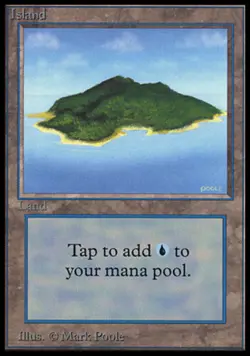 [1x] Island (284) (Green) (B) Near Mint, English Collectors Edition MTG Magic - Image 1