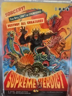 Supreme Verdict 26 Secret Lair Showdown Godzilla Magic The Gathering - Image 1