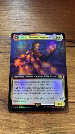 Joshua, Phoenix's Dominant (Extended Art) FOIL - FINAL FANTASY (FIN) (494) - Image 1