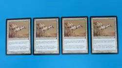 4x PATROL HOUND PLAYSET ODYSSEY MTG MAGIC THE GATHERING NM / UNPLAYED - Image 1