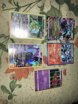 Pokemon 5 Pc Mixed Cards Lot Ungraded 5 Cards Lot Pokemon Cards Lot L - Image 1