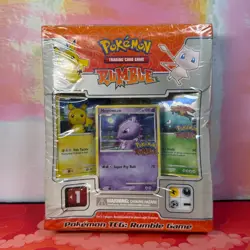Sealed Pokemon Rumble Box Vintage 2009 incl Pikachu Mewtwo Venusaur Damaged - Image 1