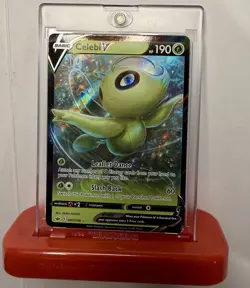 🌿 Celebi V 07/198 Full Art Ultra Rare Chilling Reign MINT Pokemon TCG HOLO V 🔥 - Image 1