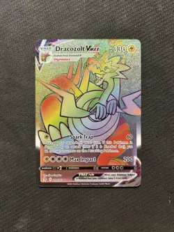 Pokemon TCG Dracozolt Vmax 210/203! NM Condition! See Description! - Image 1