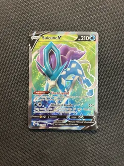 Pokemon TCG Suicune V 173/203! NM Condition! See Description! - Image 1