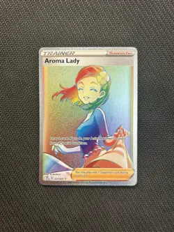 Pokemon TCG Aroma Lady 221/203! NM Condition! See Description! - Image 1
