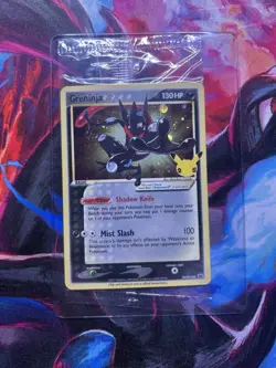 Greninja Gold Star - SWSH144 - Pokemon Sword & Shield Promo SEALED Holo Rare NM - Image 1