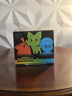 Paldea Evolved Pokemon Center Elite Trainer Box PC ETB SEALED *Tear* - Image 1