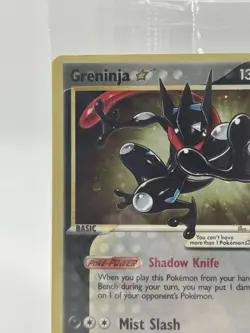 SEALED Pokemon Greninja Gold Star Holo Promo Black Star SWSH144 Celebrations - Image 3