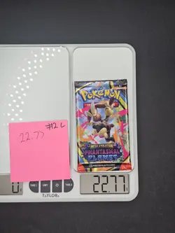 HeavyU (22.77g) Pokemon Phantasmal Flames Factory Sealed Booster Pack !! HeavyU - Image 1