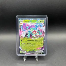 Rabsca EX Pokemon Destined Rivals 025/182 Double Rare Full Art Holo SV NM - Image 1