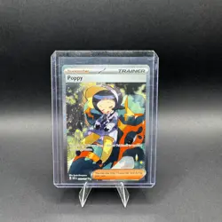 Poppy Pokemon Obsidian Flames 227/197 Special Illustration Rare Full Art SIR NM - Image 1