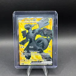 Zekrom EX Pokemon Black Bolt 158/086 Ultra Rare Full Art Holo SV NM - Image 1