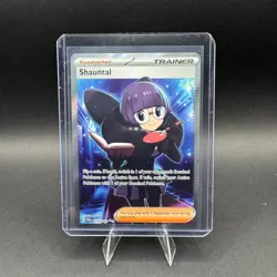Shauntal Pokemon Paradox Rift 243/182 Ultra Rare Full Art Holo SV NM - Image 1