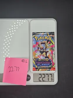 HeavyU (22.77g) Pokemon Phantasmal Flames Factory Sealed Booster Pack !! HeavyU - Image 1