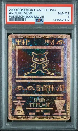 PSA 8 Ancient Mew Pokemon 2000 Movie Pokemon Game Movie - Image 1