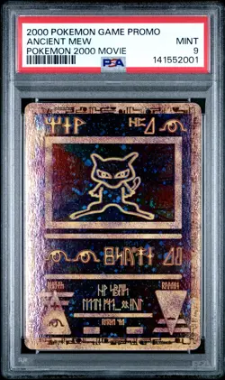PSA 9 Ancient Mew Pokemon 2000 Movie Pokemon Game Movie - Image 1