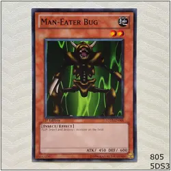 Man-Eater Bug - 5DS3-EN006 - Common 1st Edition Yugioh - Image 1