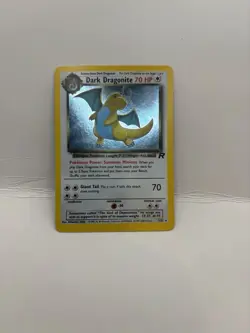 Pokemon Dark Dragonite Holo Rare TCG Card 5/82 LP 2000 - Image 1